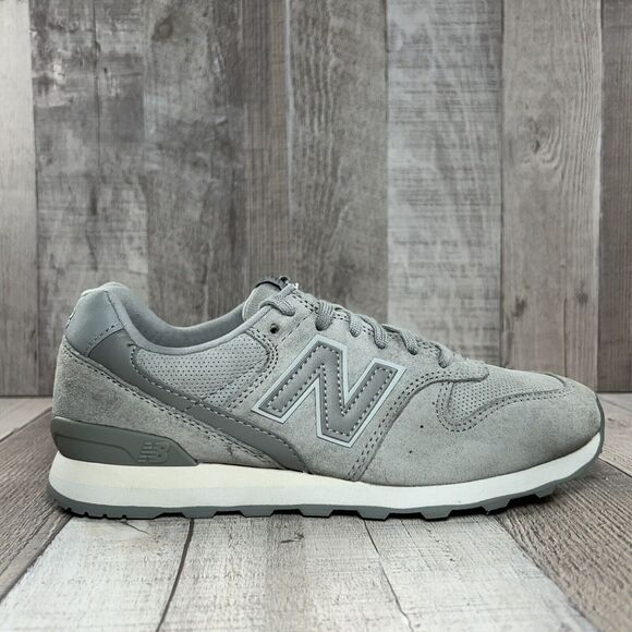 New Balance 696 Women's Classic Sneakers Running Shoes Suede Gray Size 6.5 B - Picture 8 of 13